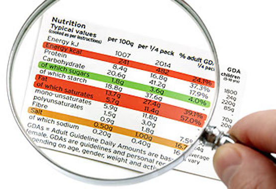 ¿Cómo leer una etiqueta de alimentos?